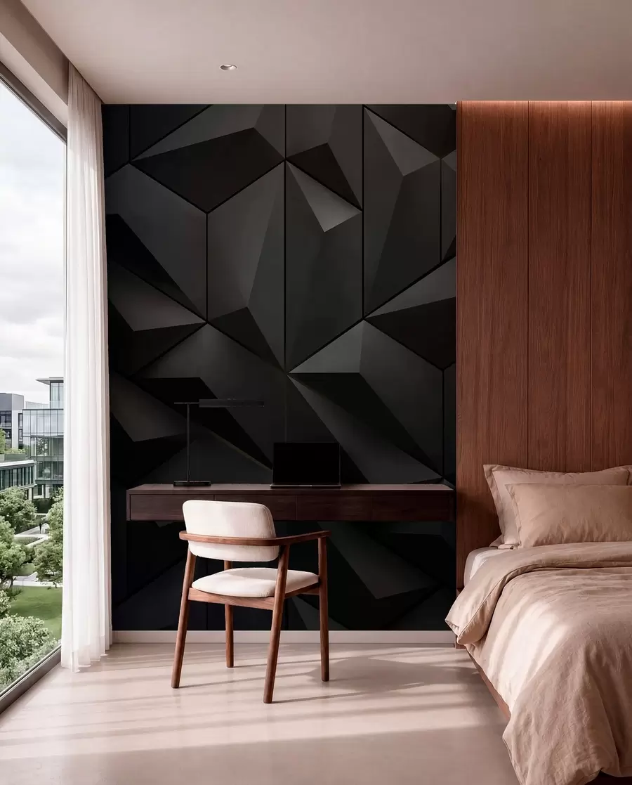 murales de pared Paneles triangulares u79936