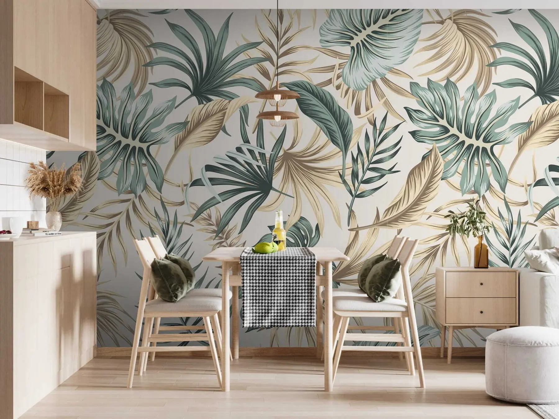 murales de pared Hojas de colores u51888