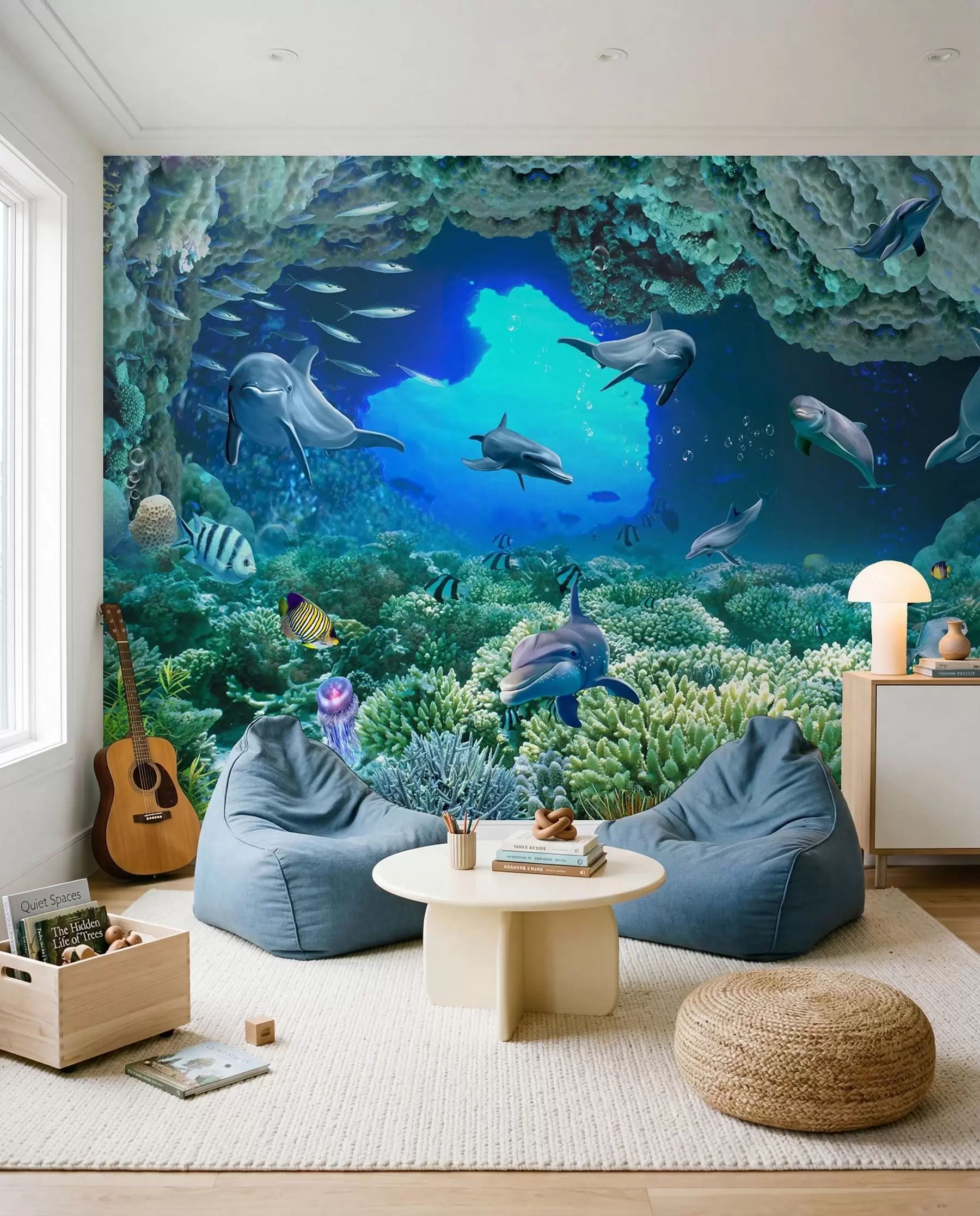 murales de pared Mundo submarino u19233
