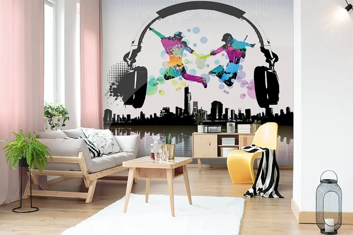 murales de pared En la ola del hip-hop u20051