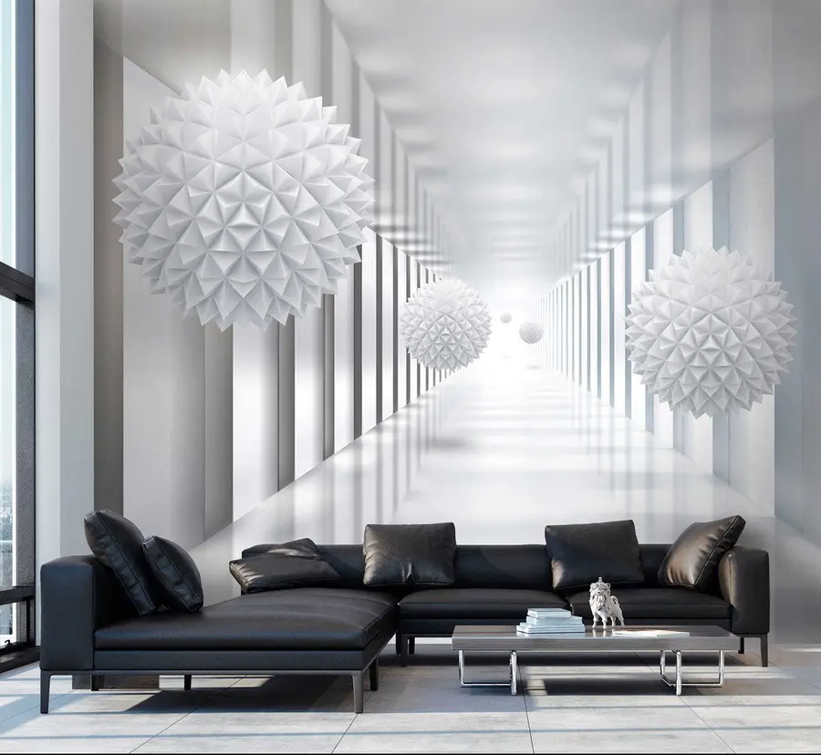 murales de pared Bolas en el tunel u24571