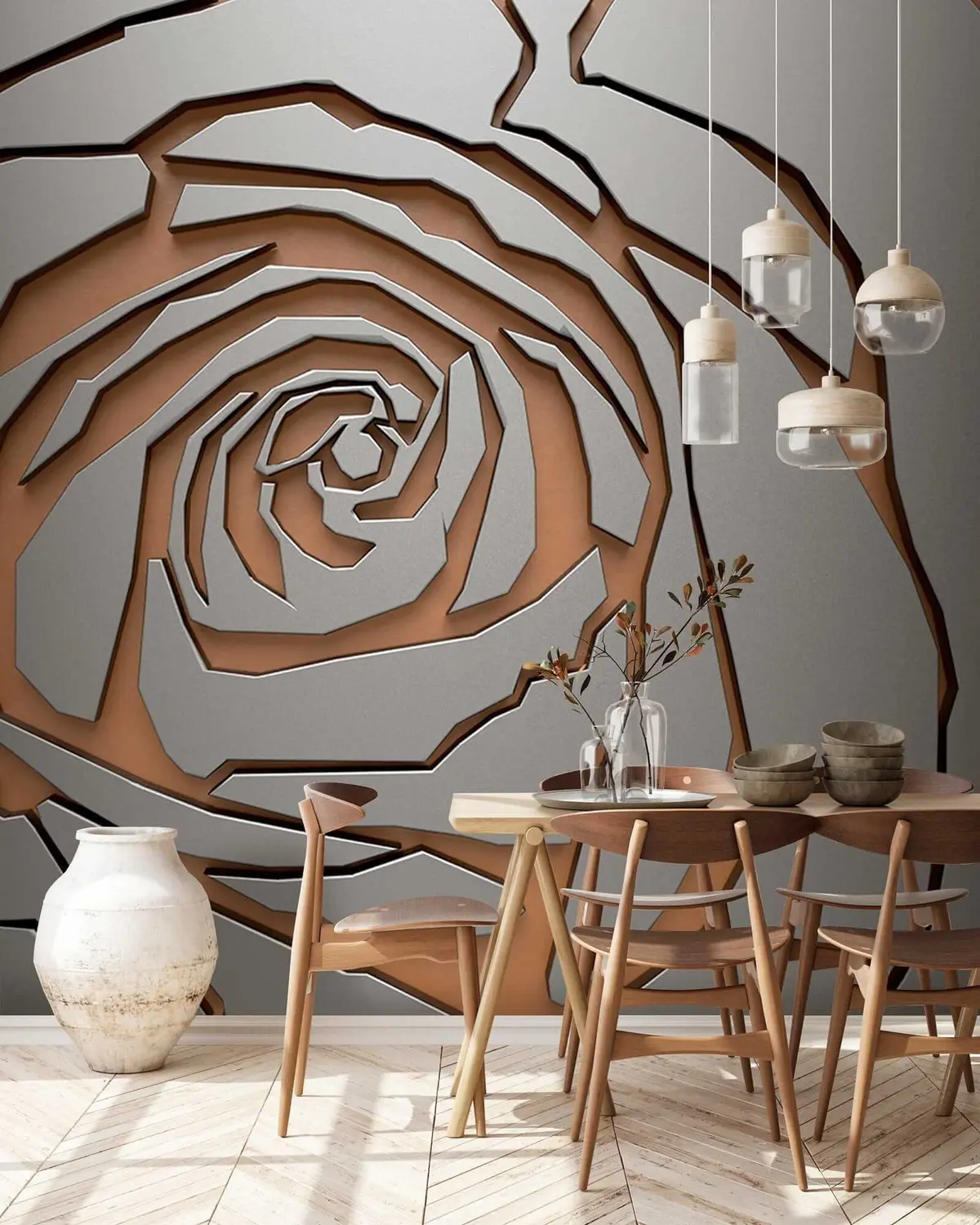 murales de pared Flor, planta y pétalo u25163