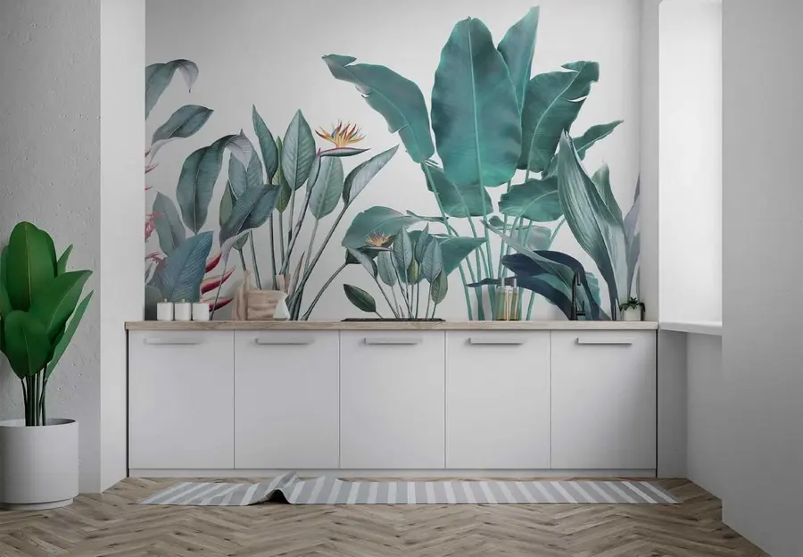 murales de pared Plantas tropicales u29493