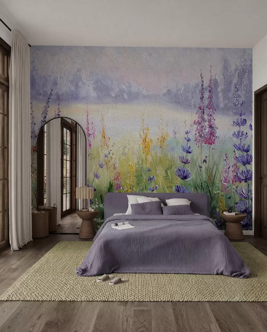 murales de pared Pradera a pinceladas u30067
