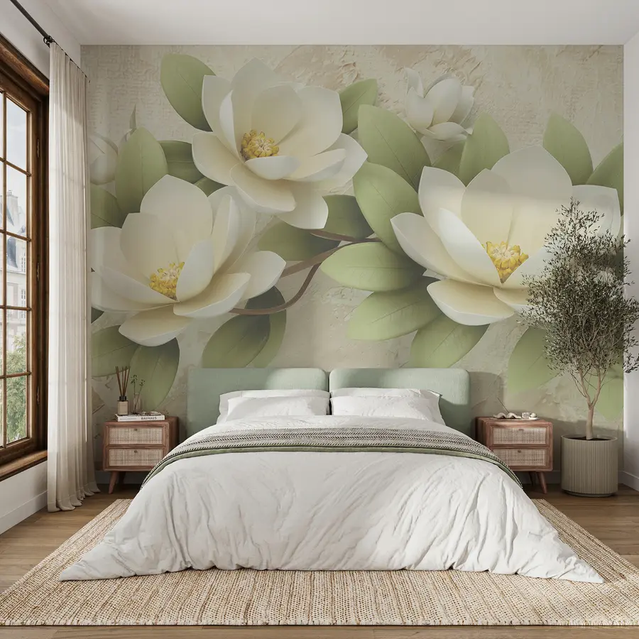 murales de pared Lirios en las ramas u30219