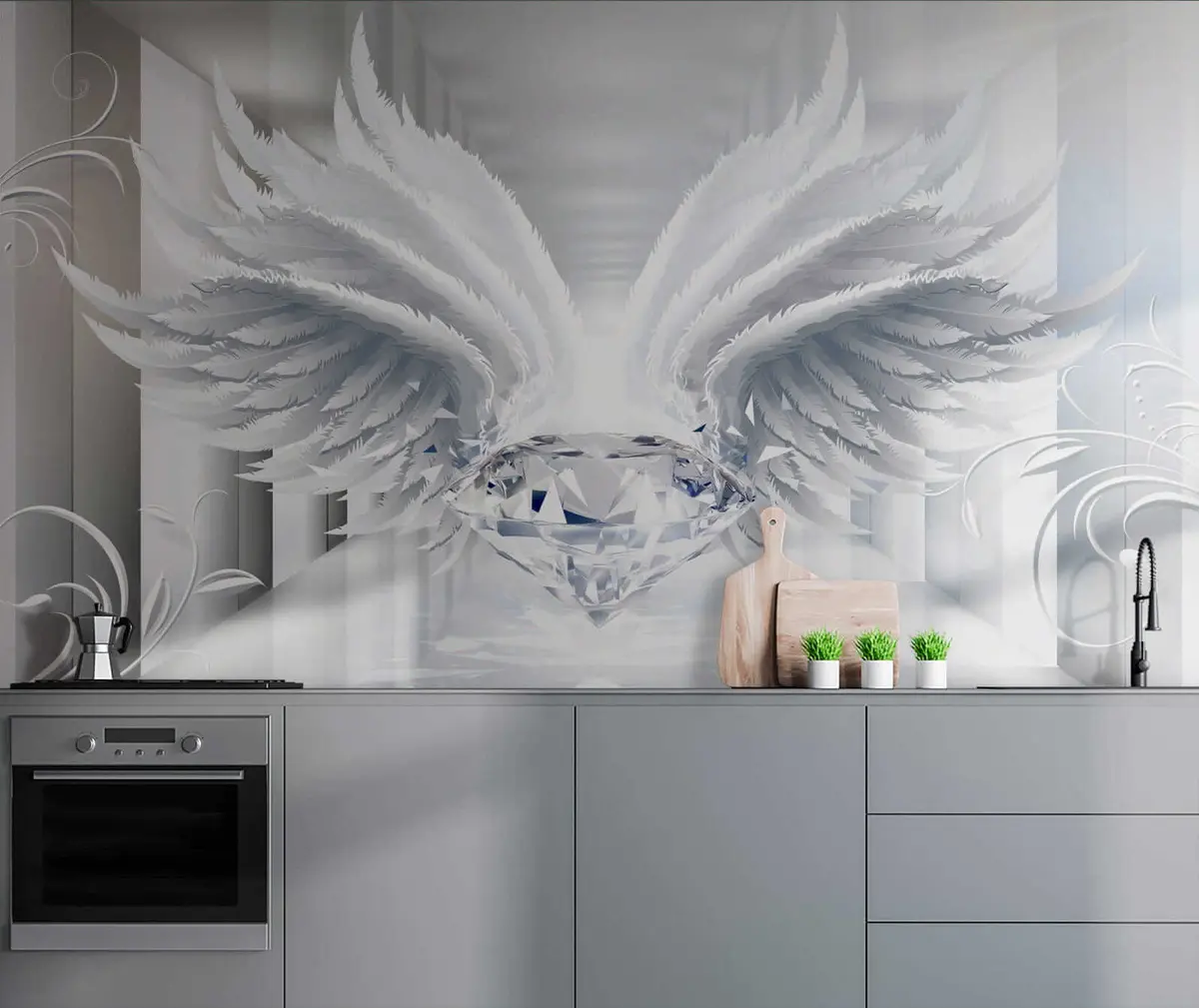 murales de pared Belleza angelical del diamante. u30249
