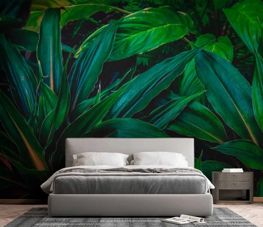 murales de pared Hojas de bali u41136
