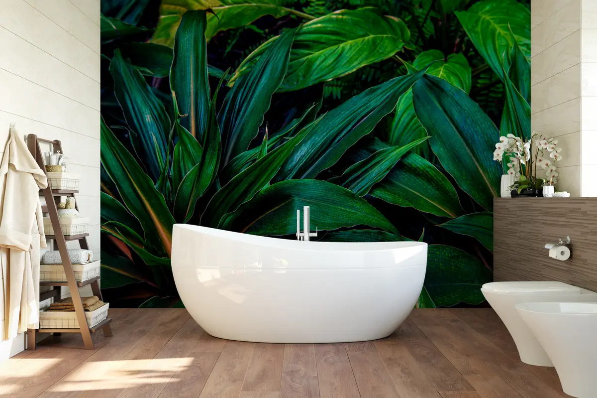 murales de pared Hojas de bali u41136