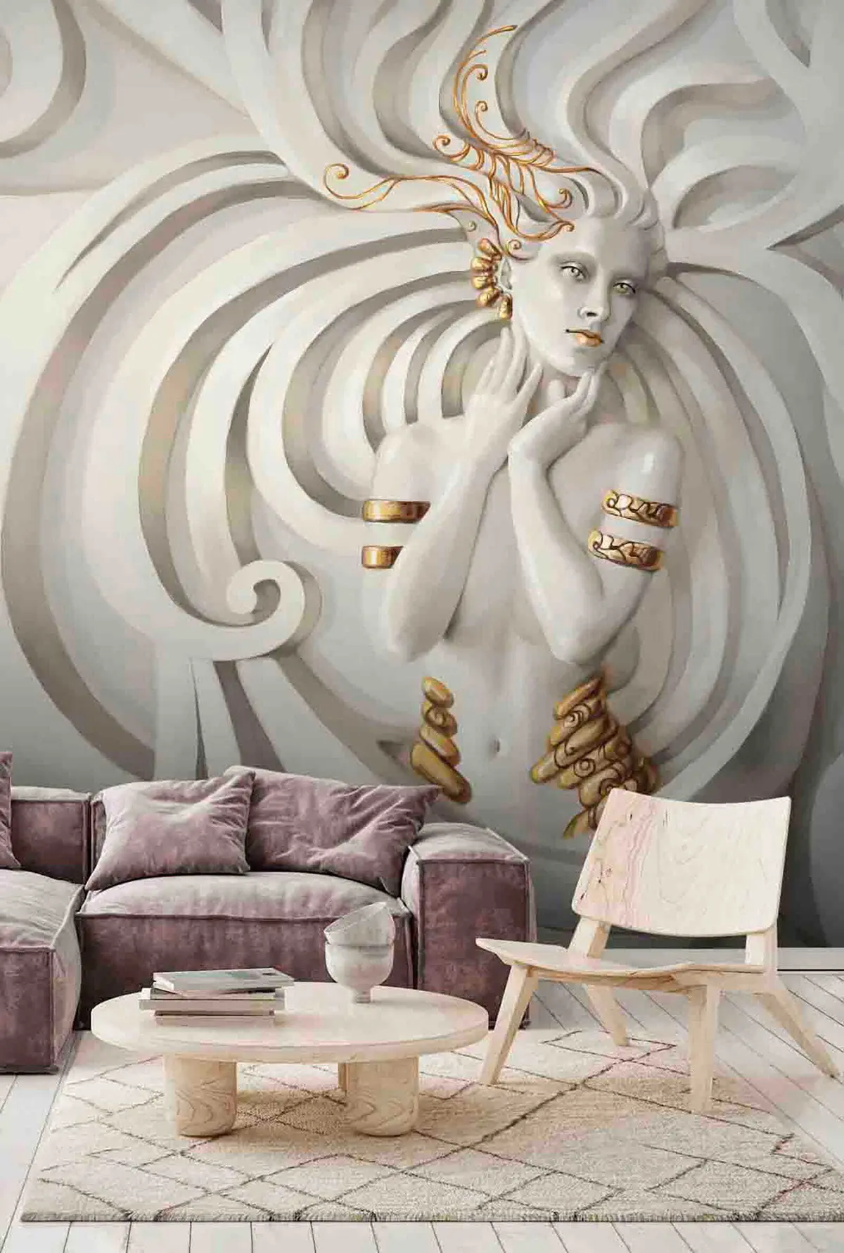 murales de pared Diosa de mármol u44157