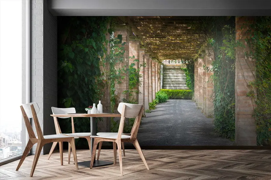 murales de pared Patio italiano u53299