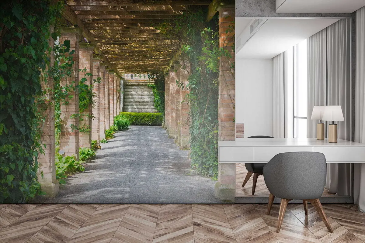 murales de pared Patio italiano u53299