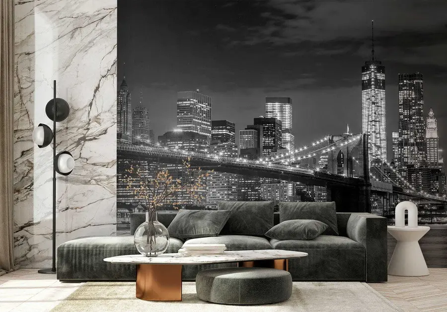 murales de pared Ciudad de noche u56428