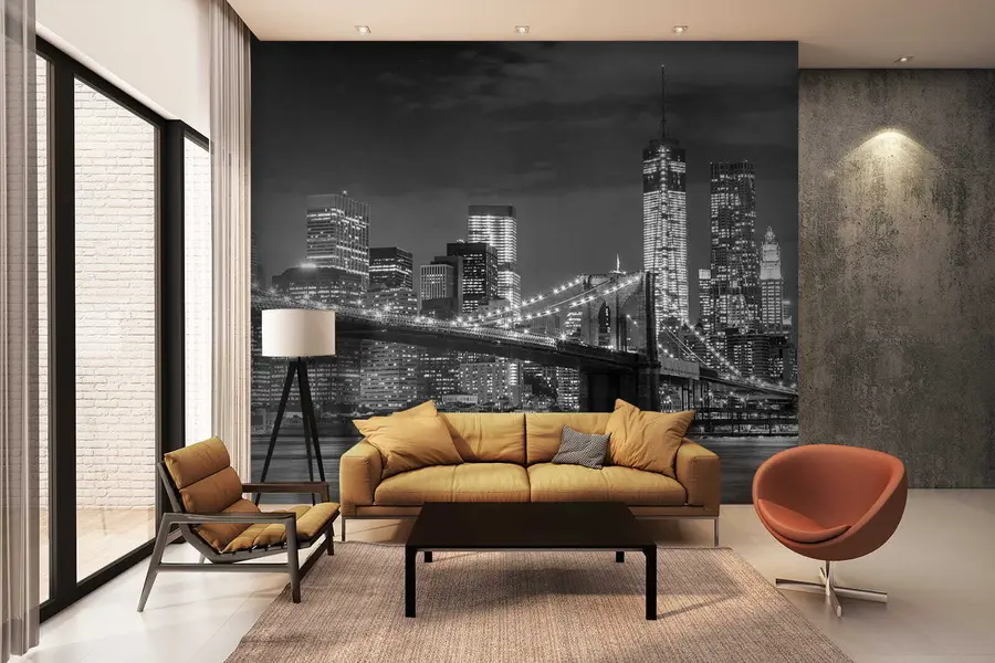 murales de pared Ciudad de noche u56428