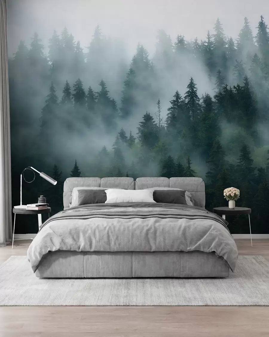 murales de pared Bosque de niebla u57914