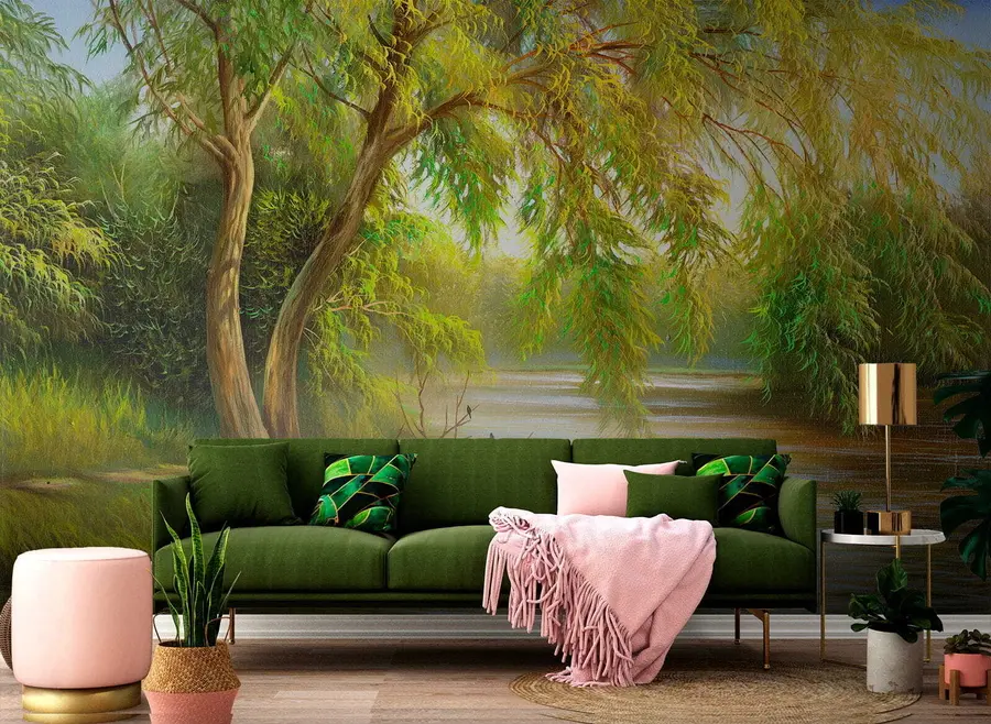murales de pared árbol sabio u62865