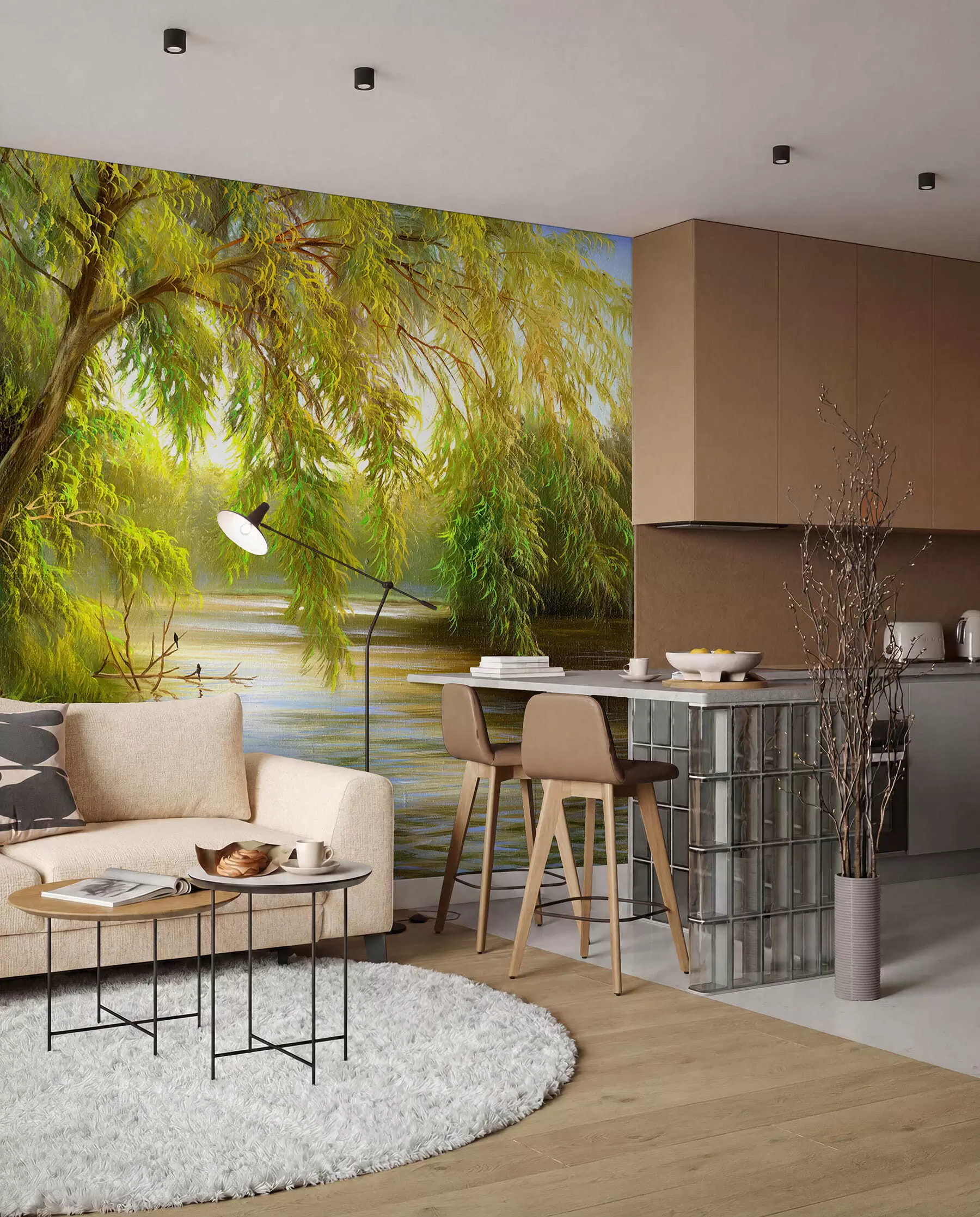 murales de pared árbol sabio u62865