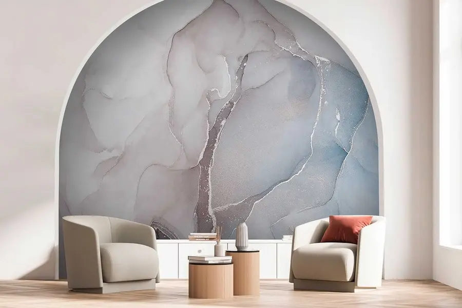 murales de pared Fluido azul u78458