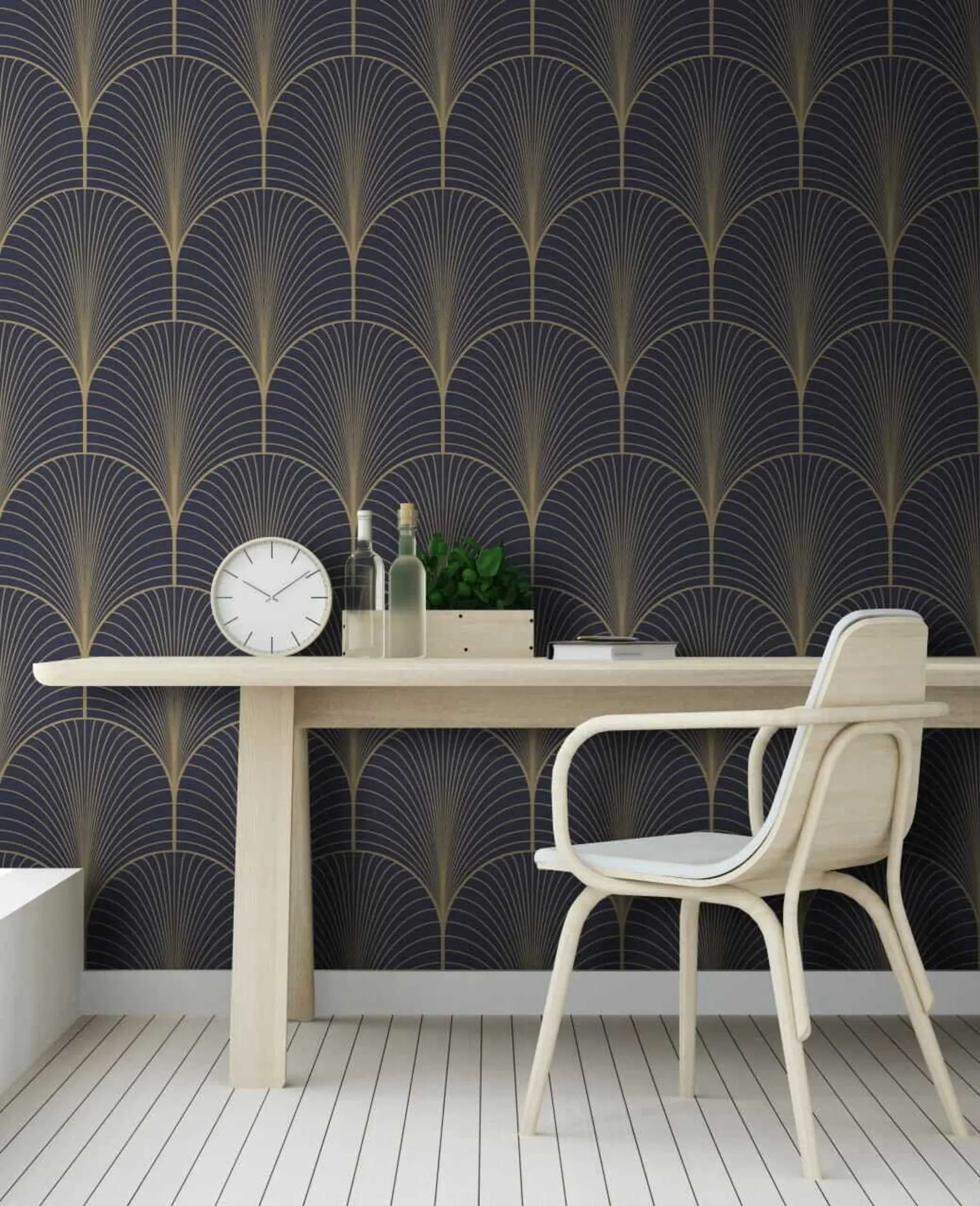 murales de pared Patrón art déco u53246