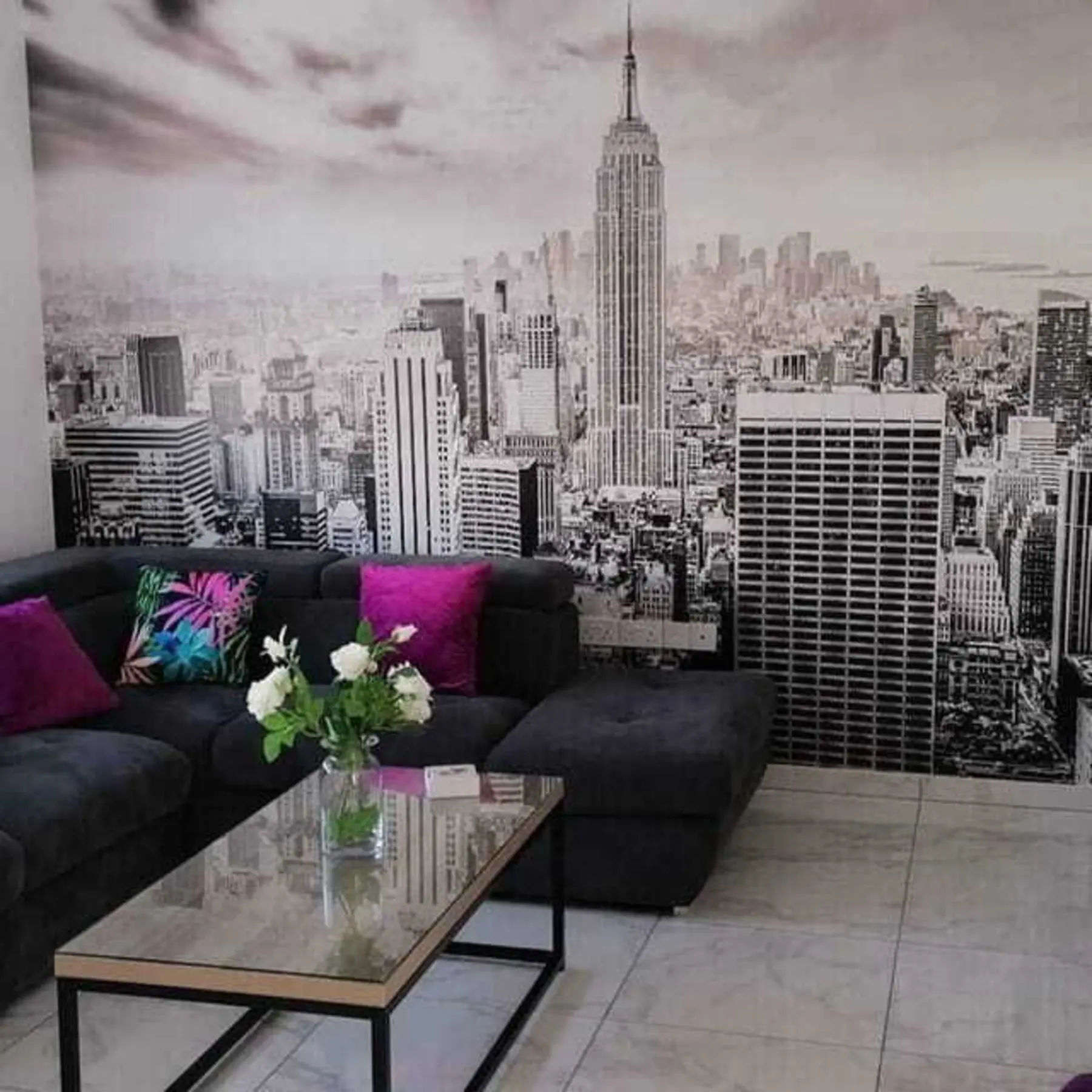 murales de pared Nueva York 3D u58762