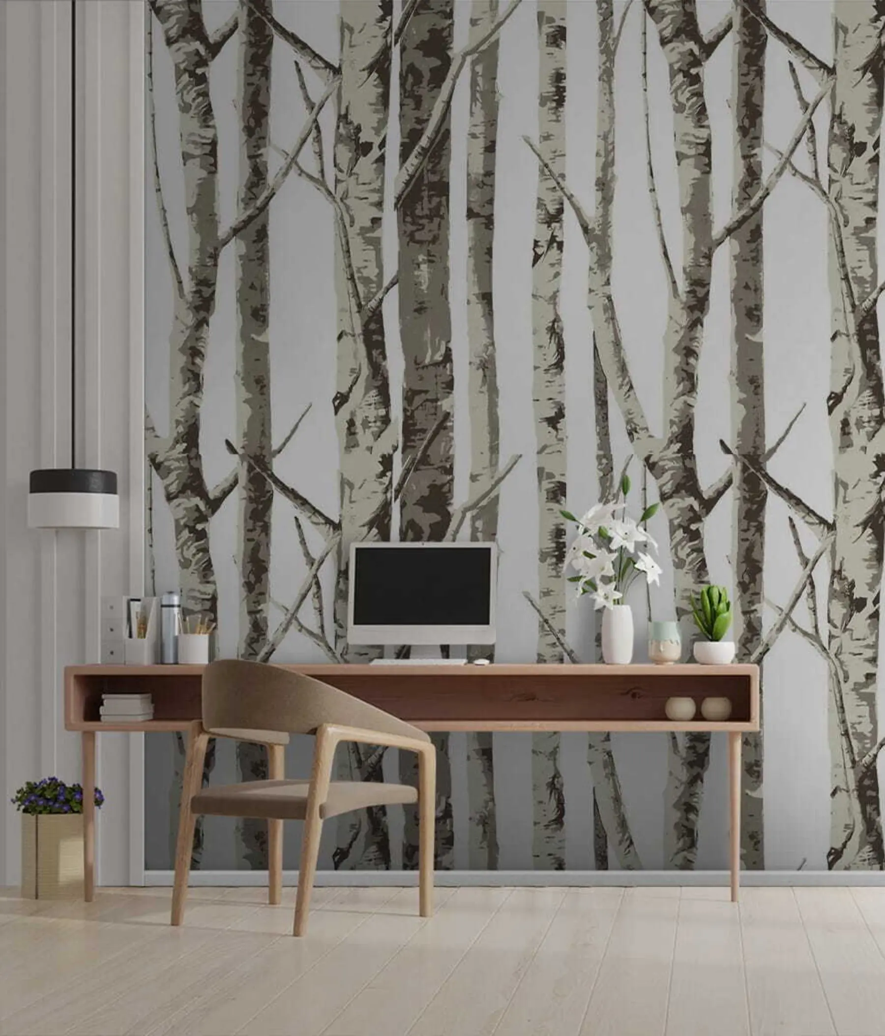 murales de pared Abedules u58970