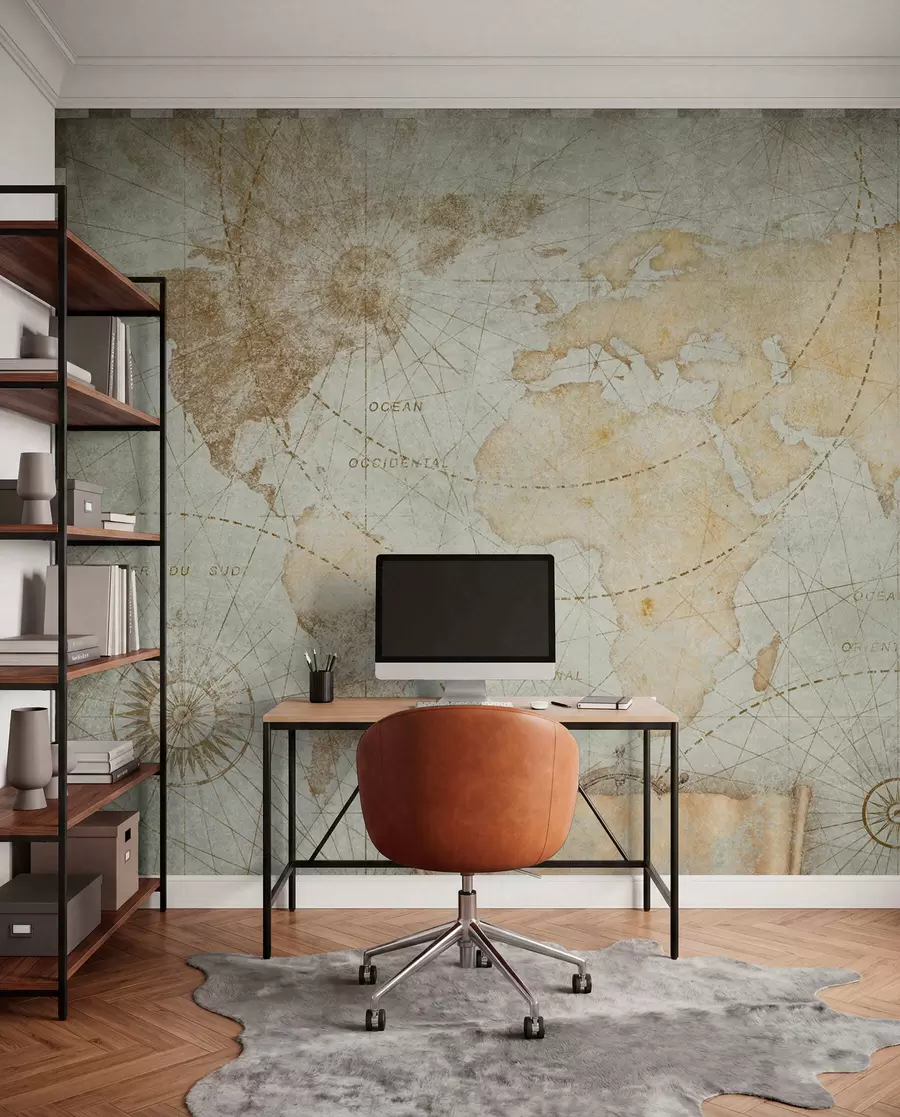 murales de pared Mapa antiguo u71325