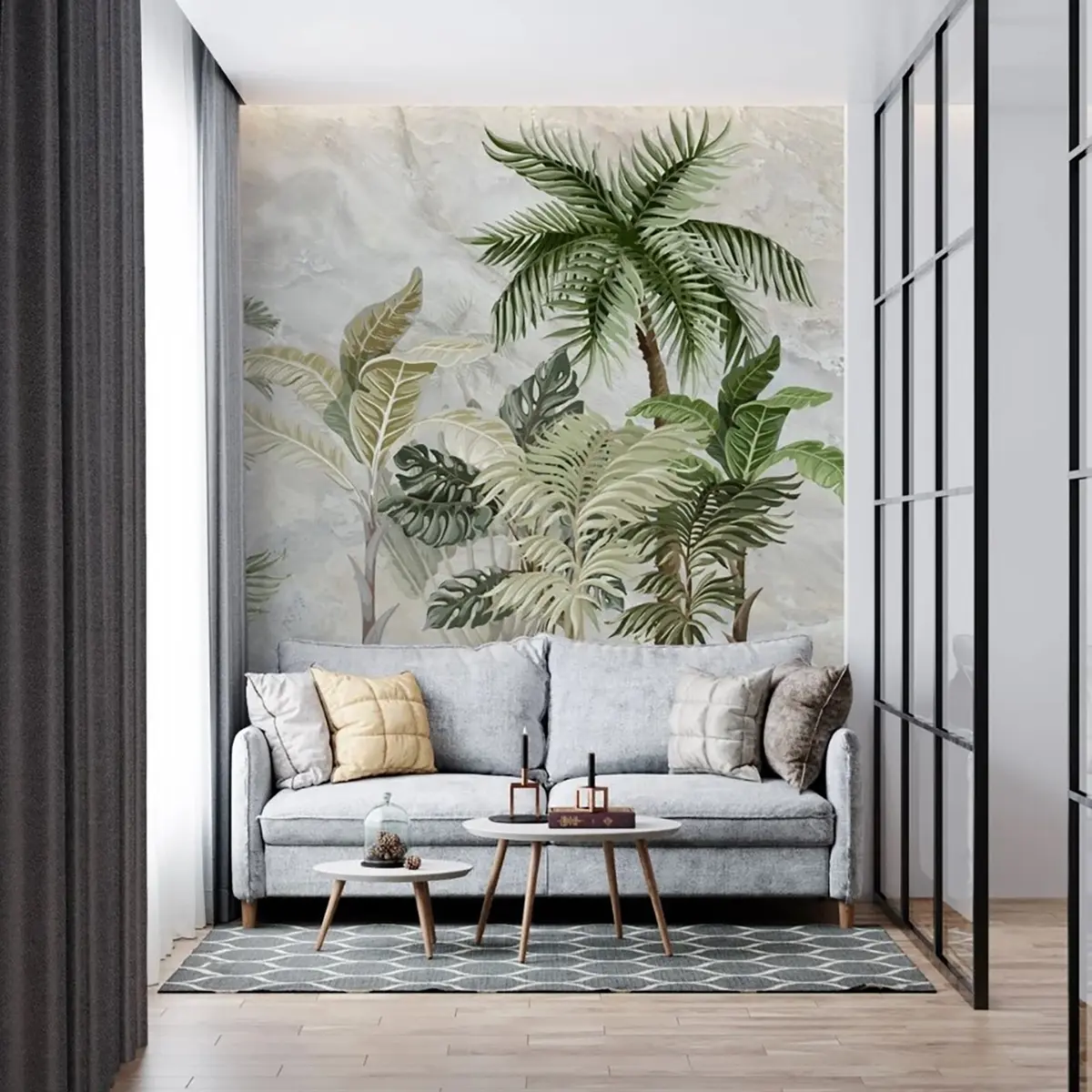 murales de pared Plantas de la selva u71426