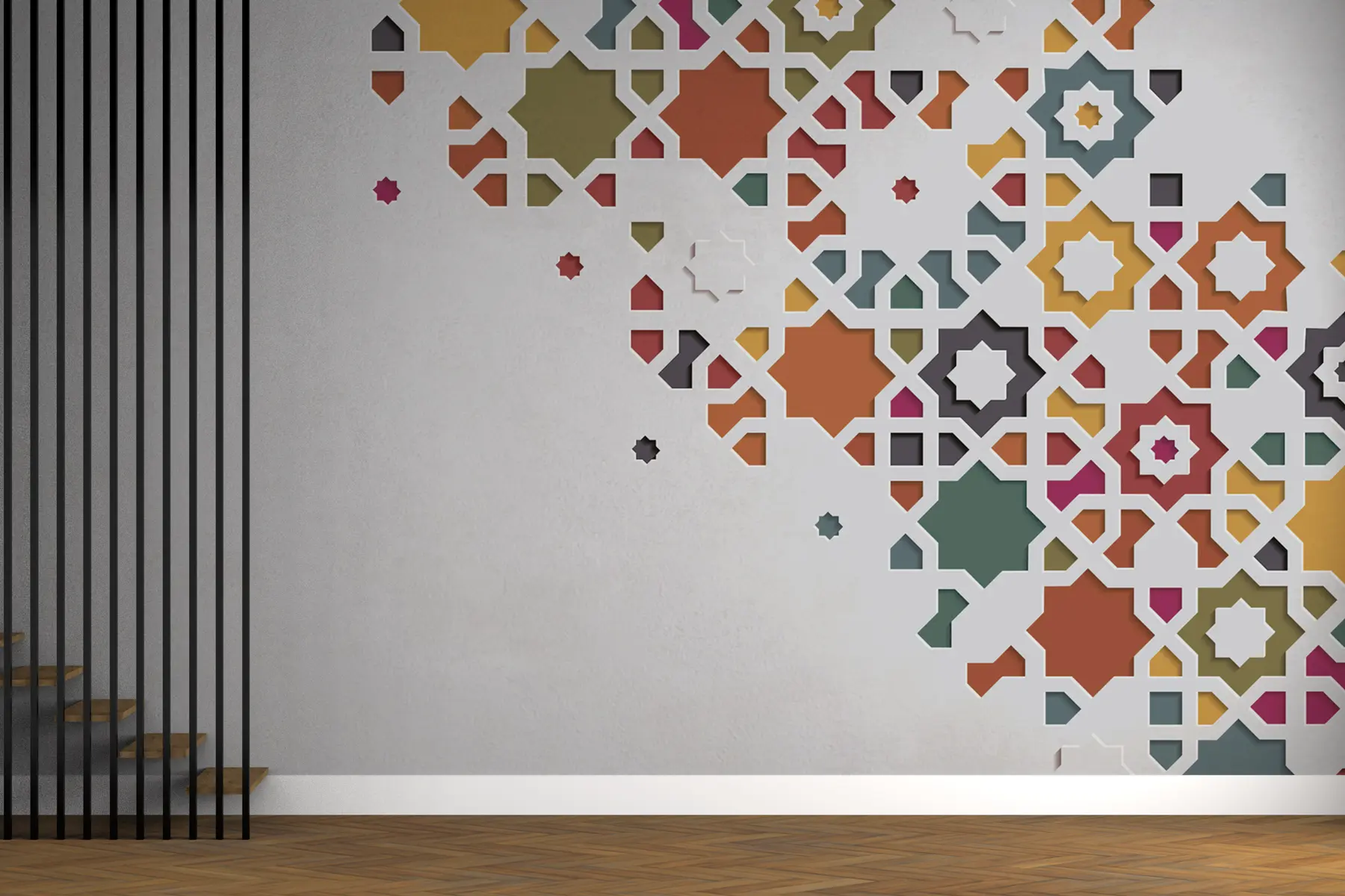 murales de pared Mosaico decorativo w00007