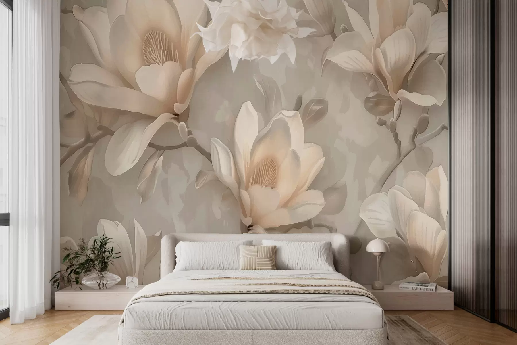 murales de pared Magnolias w01290