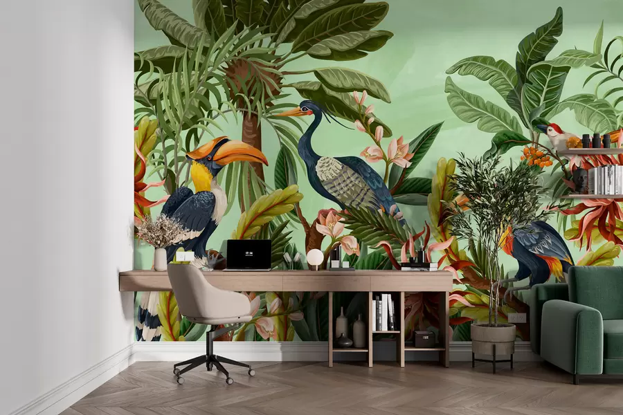 murales de pared Selva w08007