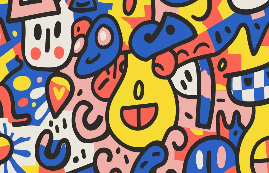 murales de pared Graffiti w08056