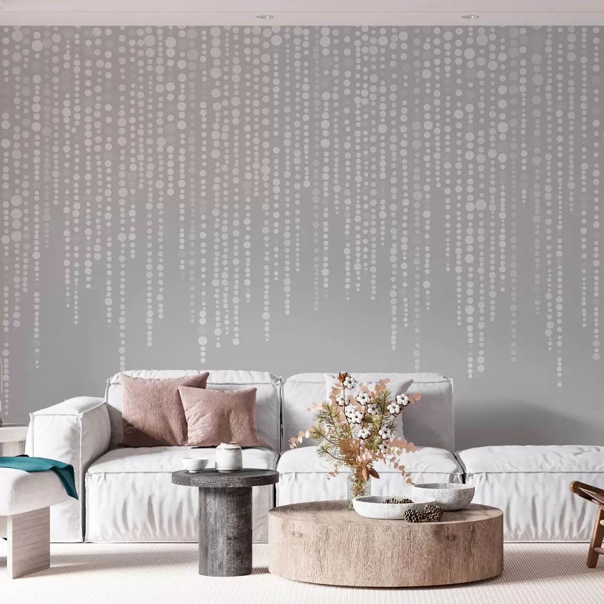 murales de pared Cuentas minimalistas con estilo w01505v1