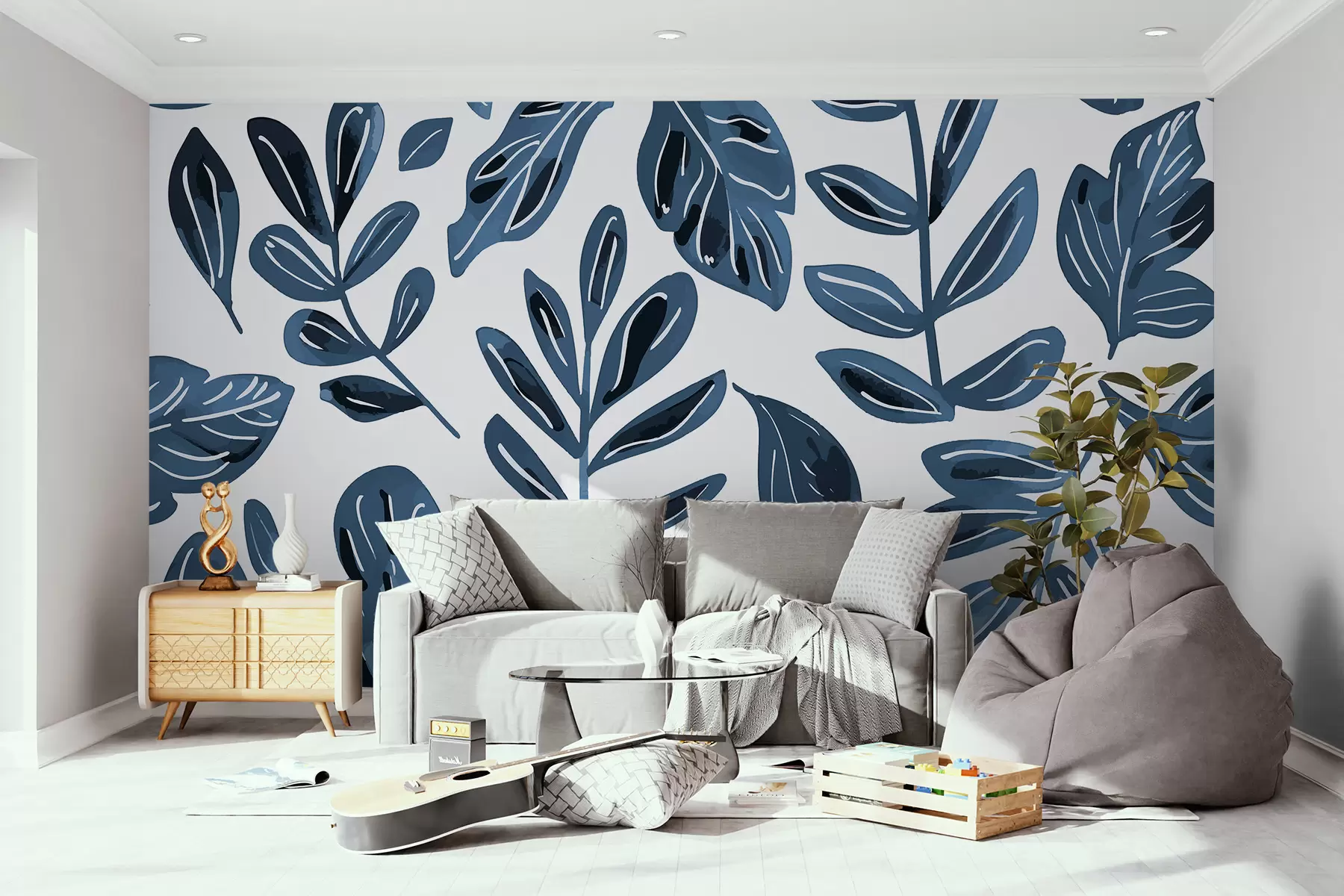 murales de pared Hojas w00969