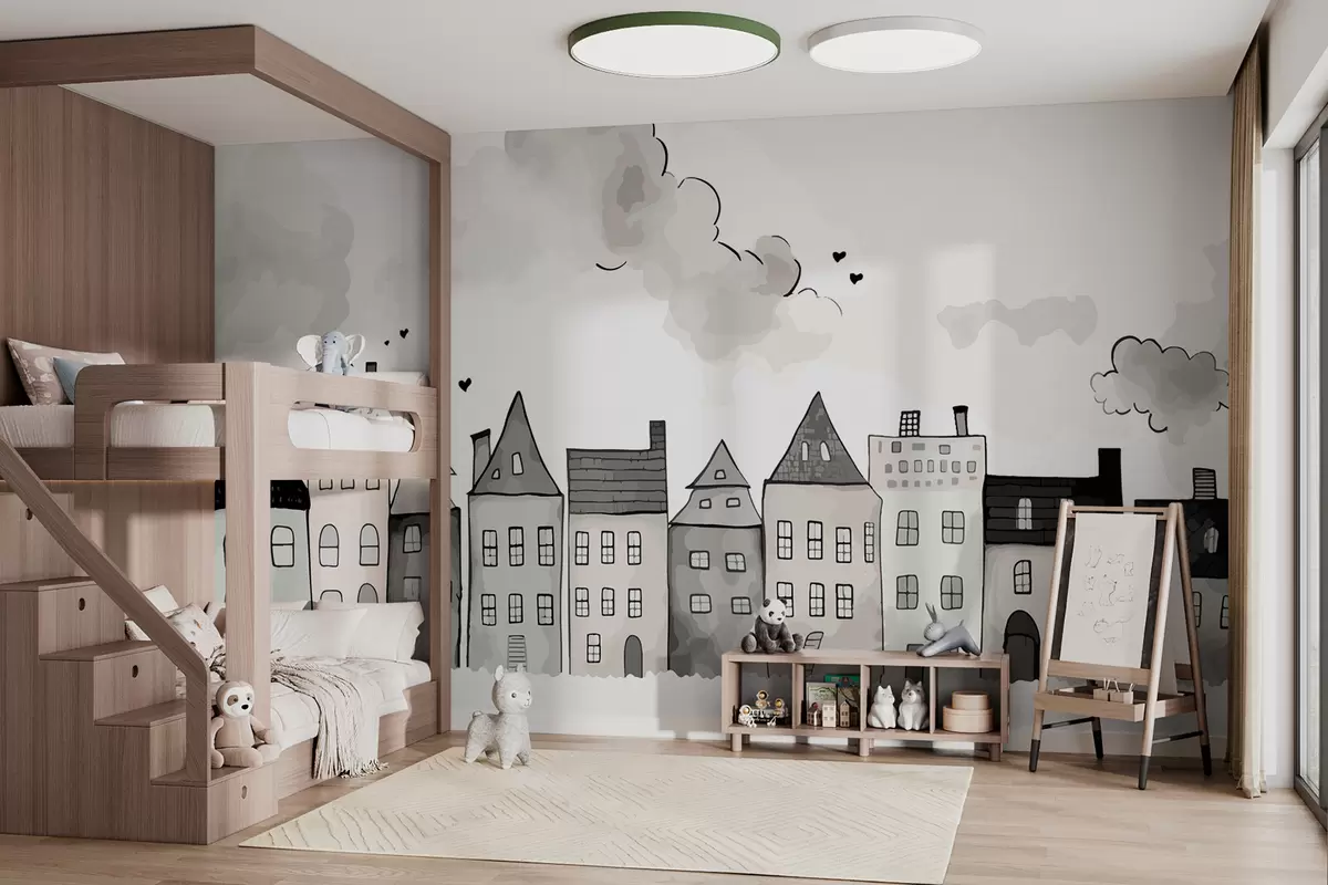 murales de pared Casas w01108