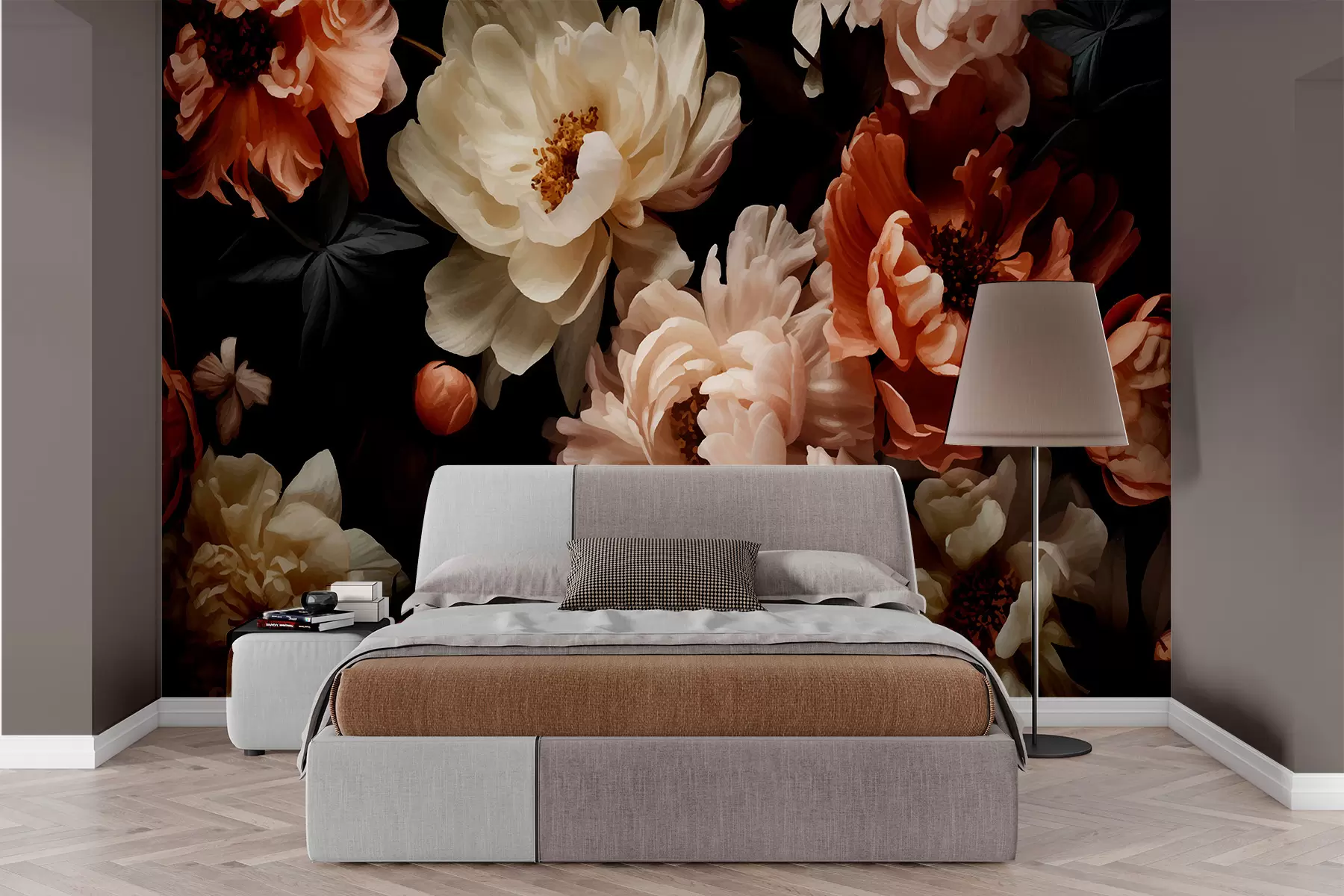 murales de pared Flores w01130