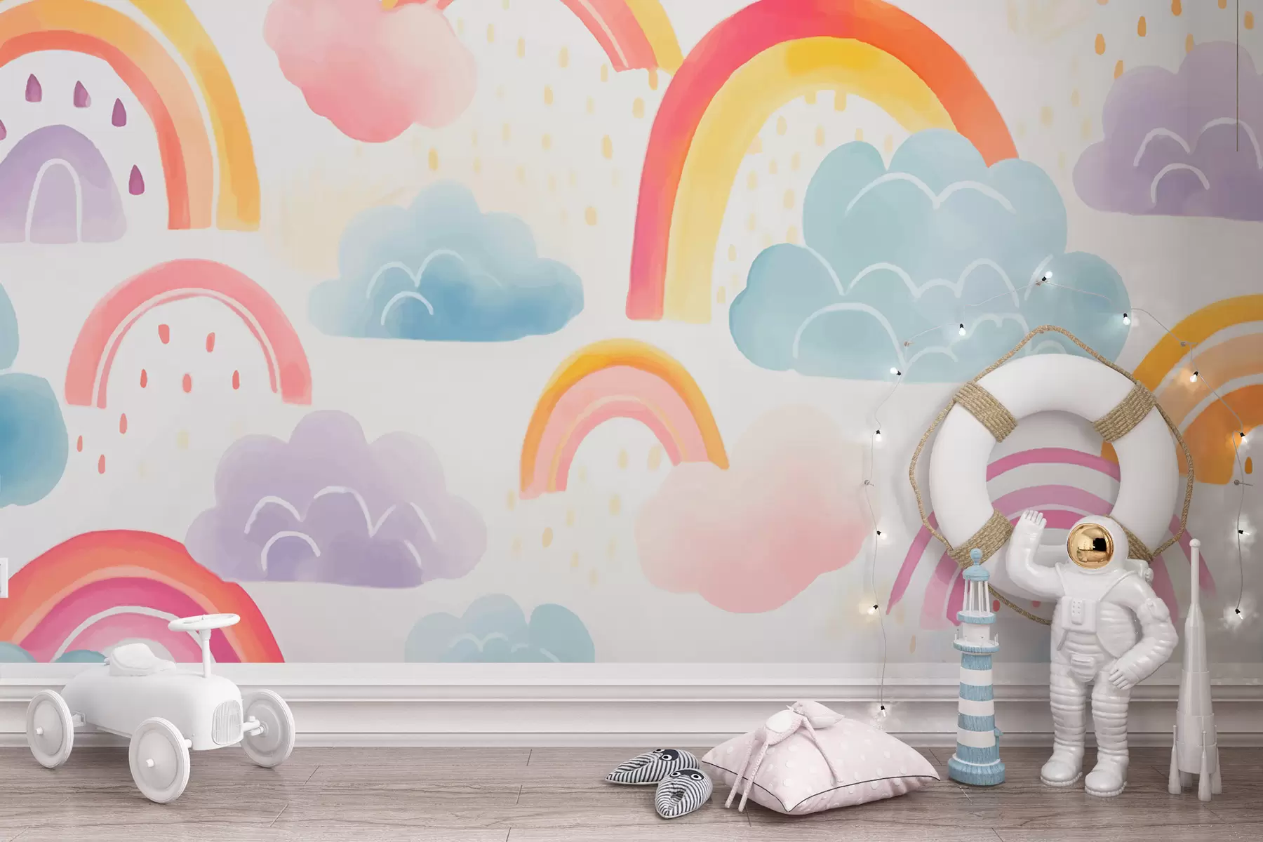 murales de pared Arco iris w01137