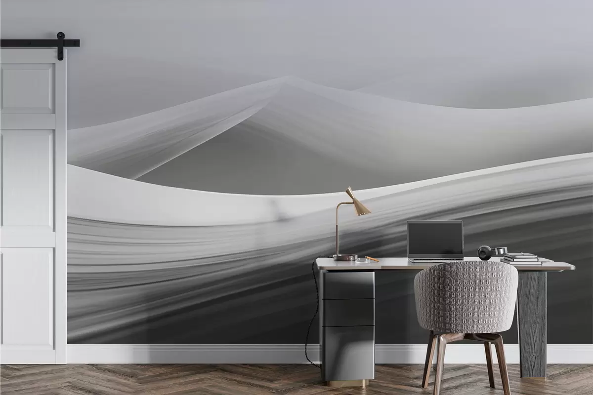 murales de pared Relieve de las laderas de las montañas w01717