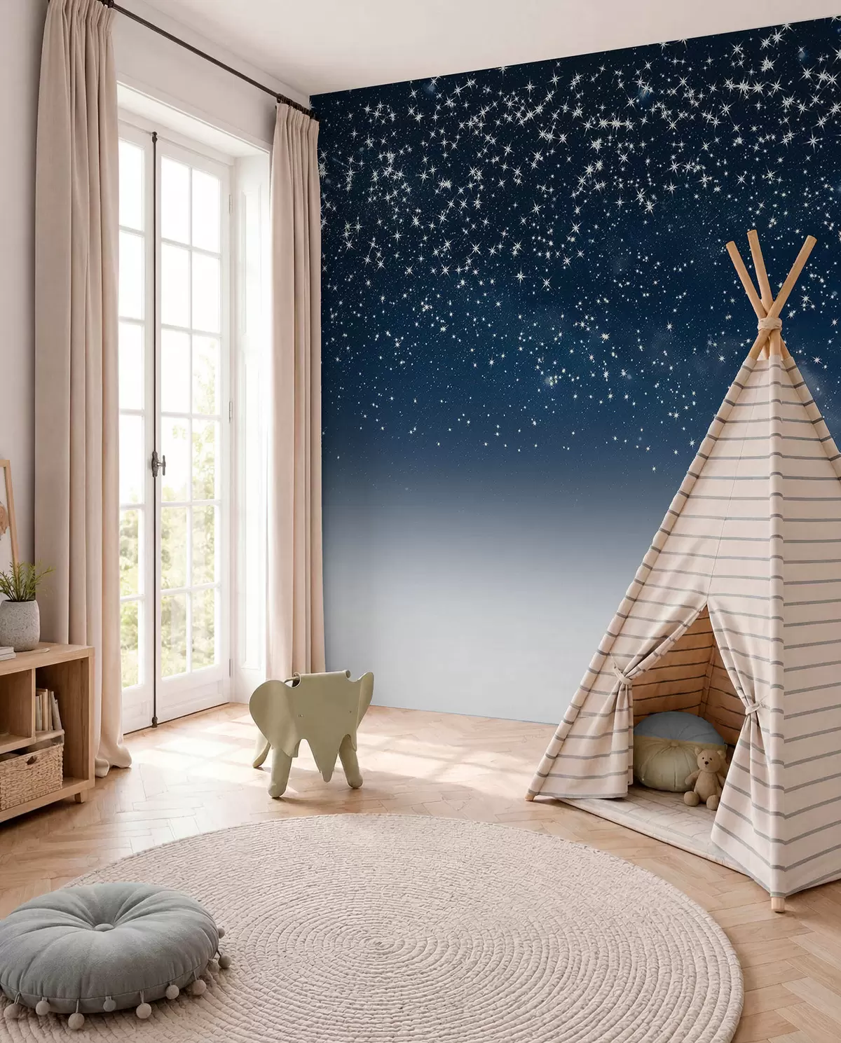 murales de pared Lluvia de estrellas w01797v1