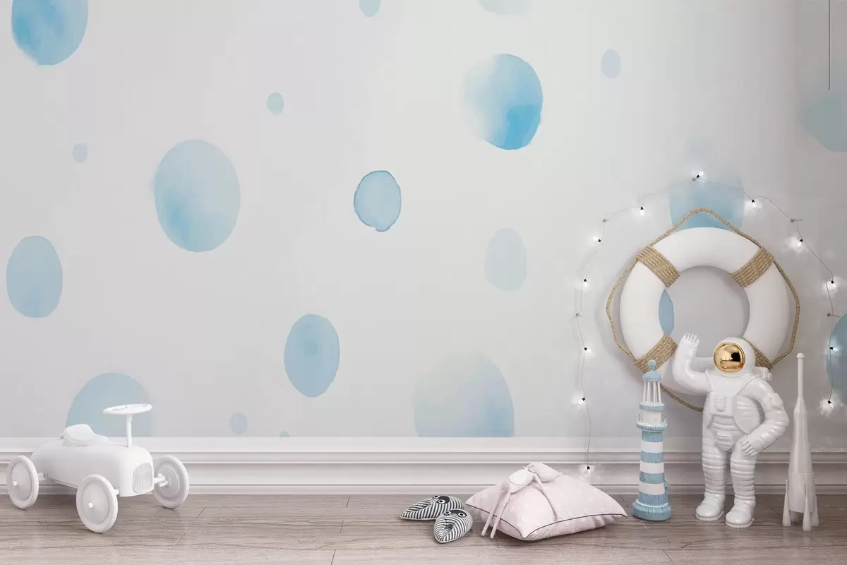 murales de pared Manchas sobre fondo blanco w01835