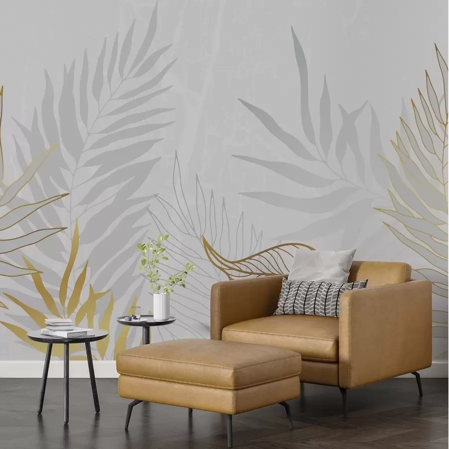 murales de pared Trópicos en colores claros w01997v1