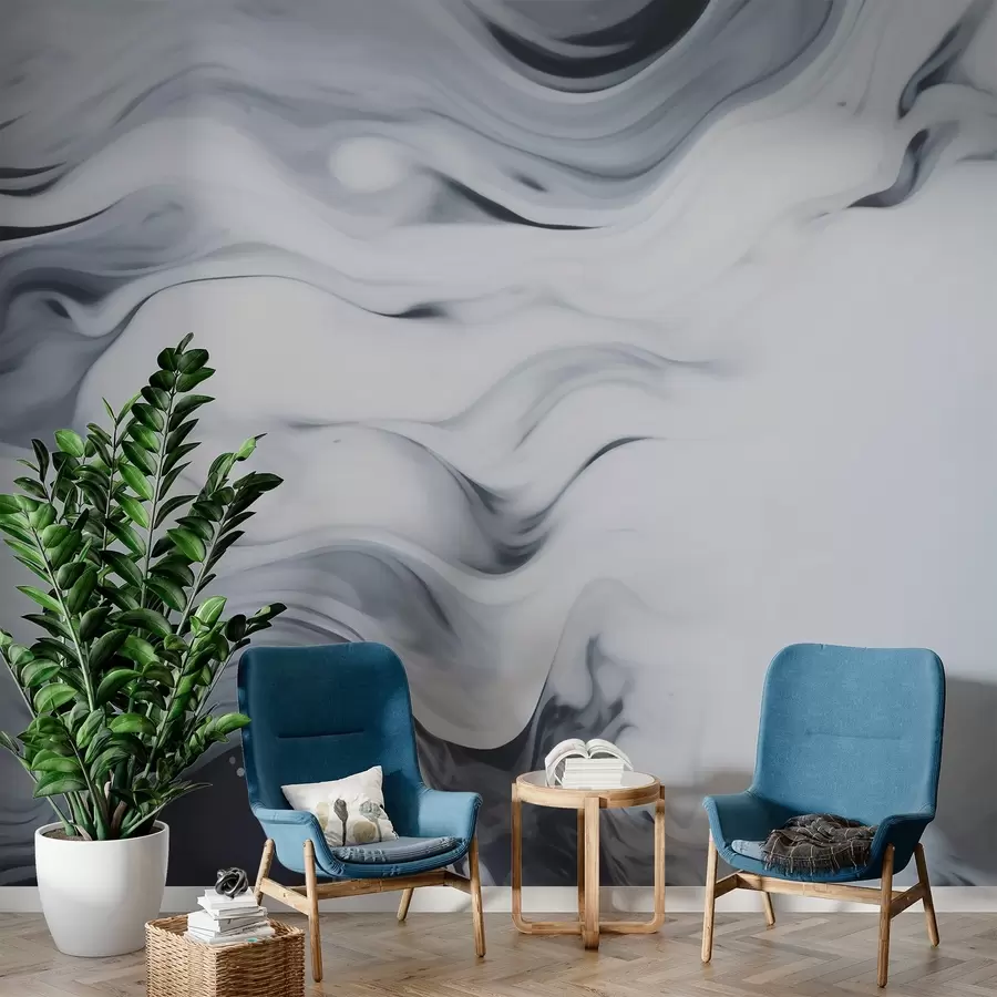 murales de pared Ondas abstractas w02040