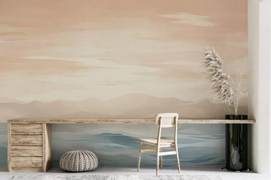 murales de pared Cielo y mar w02012