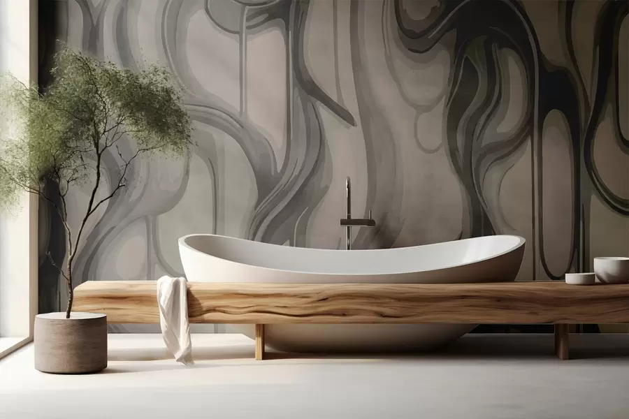 murales de pared Líneas abstractas w02421