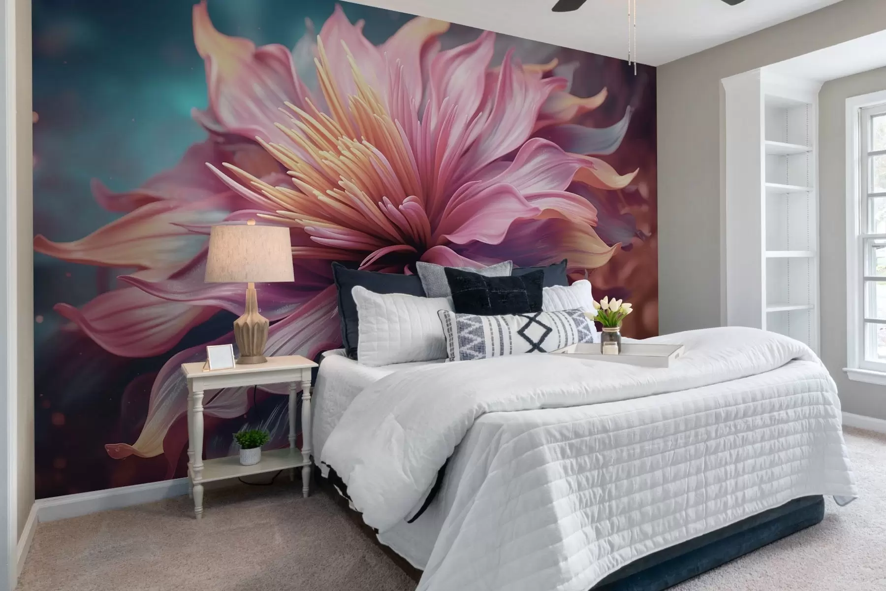 murales de pared Flor grande w08479