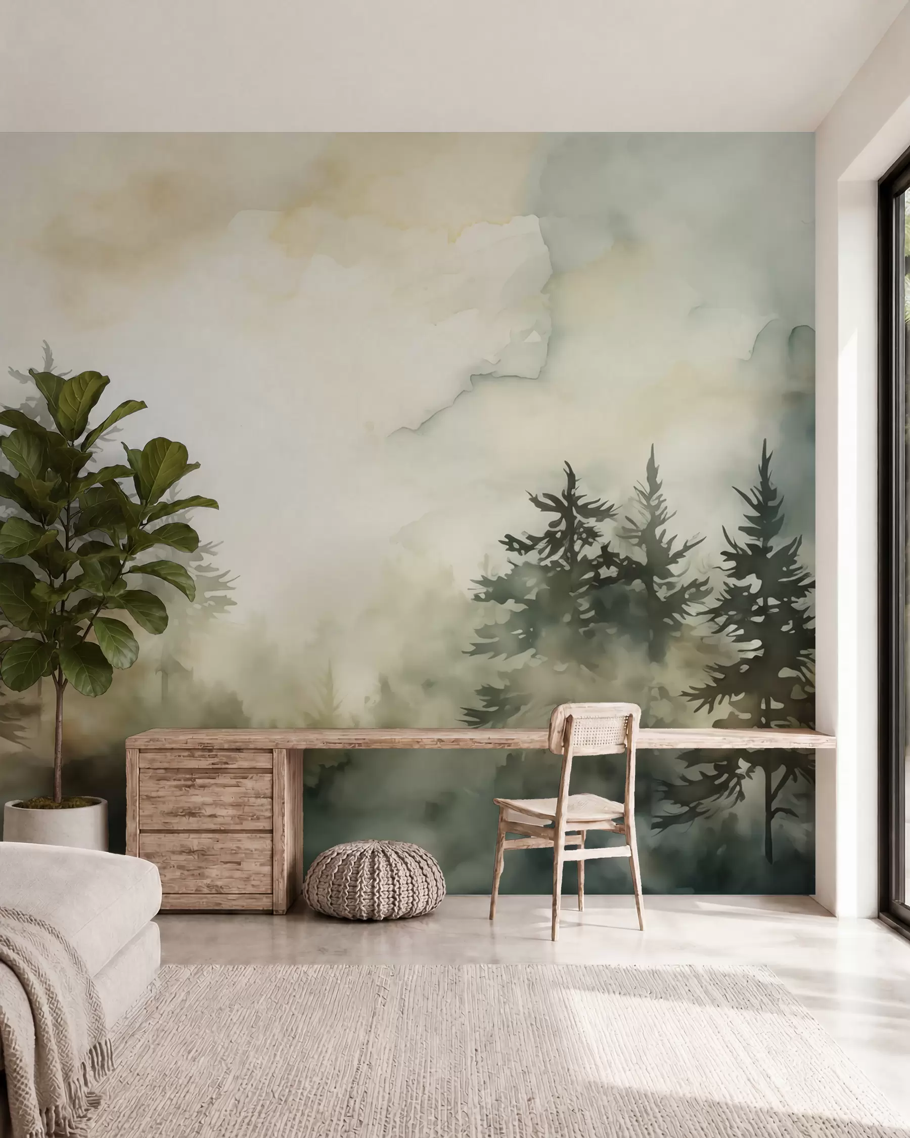 murales de pared Bosque y ensueño w02473