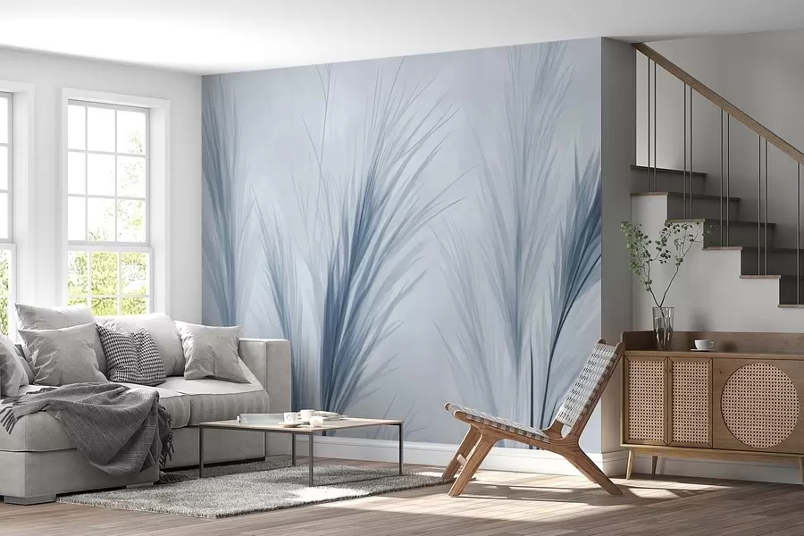 murales de pared Espigas lujosas dibujadas w02506v1