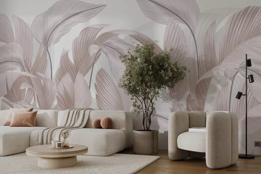 murales de pared Follaje exuberante w02508v1