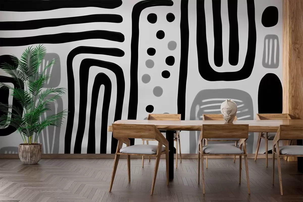 murales de pared Minimalismo geométrico w02700v1