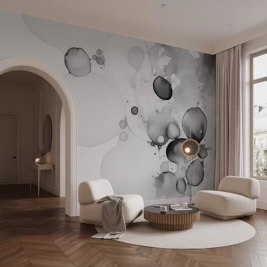 murales de pared Manchas imitación acuarela húmeda w02719