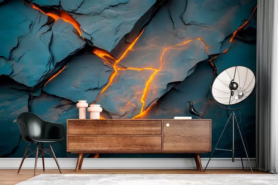 murales de pared Rocas volcánicas w02761