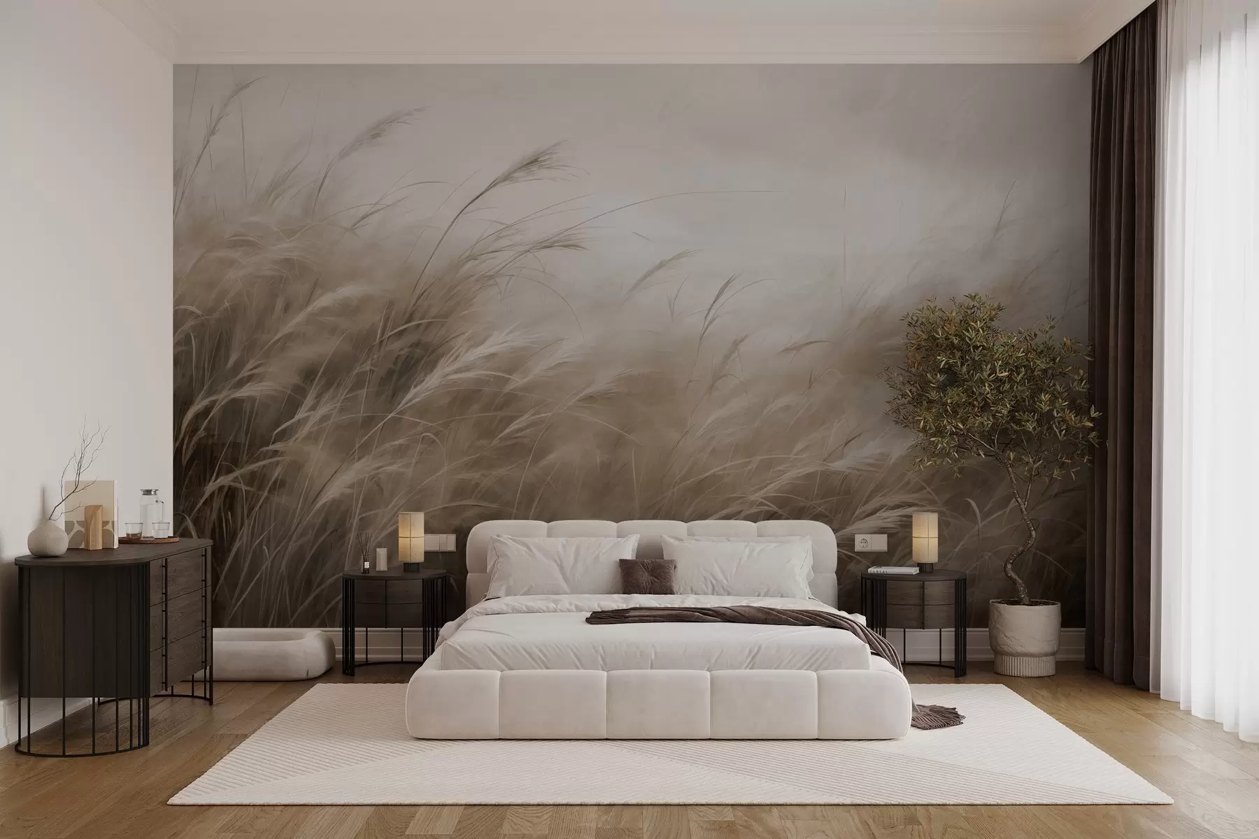 murales de pared Paz en la hierba w02985v2